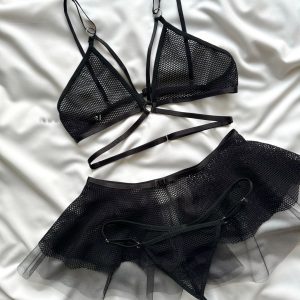 ست لباس خواب فانتزی زنبوری دانلا