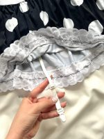 ست لباس خواب زیر دامن خال دار دانلا - Image 5