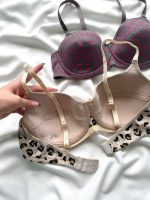 سوتین نخی فنردارطرح دار دانلا - Image 2