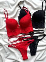 ست لباس زیر زنانه اسفنجی جلو زیپ‌دار زیپ‌ناز دانلا