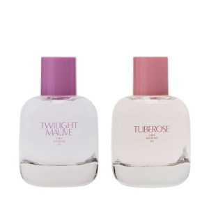 عطر زارا توایلایت موو و زارا توب رز (دو قلو) | Zara Tuberose + Twilight Mauve