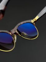 عینک آفتابی ری بن مدل کلاب مستر کد RB2341 - Image 5