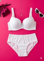 ست شورت و سوتین کاپدار فنردار دانلا