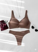 ست شورت و سوتین نیمتنه ای زنانه لیزری دانلا