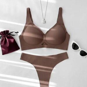 ست شورت و سوتین نیمتنه ای زنانه لیزری دانلا