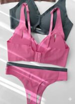 ست شورت و سوتین نیمتنه ای زنانه لیزری دانلا - Image 4