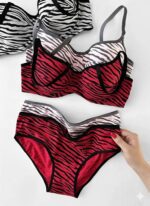 ست شورت و سوتین کاپدار نخی فنردار دانلا - Image 3