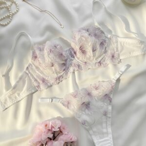 ست گیپوری فنردار ژینا رنگ یاسی