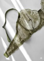 ست شورت و سوتین توری گیپوری فنردار دانلا - Image 3