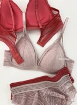 ست شورت و سوتین هارنسی گیپوری بدون فنر زنانه دانلا - Image 4