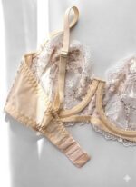 ست شورت و سوتین توری گیپوری فنردار دانلا - Image 3