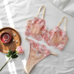 ست گیپوری فنردار دانلا رنگ گلبهی