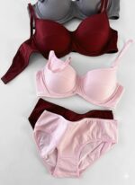 ست شورت و سوتین کاپدار نخی فنردار دانلا - Image 3