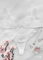 ست گیپوری توری فنردار سفید دانلا