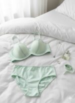 ست شورت و سوتین کاپدار کم لایه فنردار دانلا