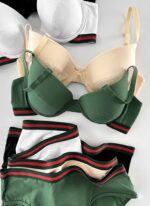 ست شورت و سوتین کاپدار کم لایه فنردار - Image 4