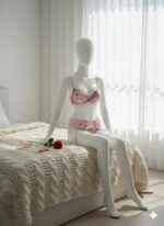 ست گیپوری توری صورتی دانلا