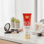 ژل‌کرم ضد آفتاب فاقد چربی spf50 مدیوم ساین اسکین