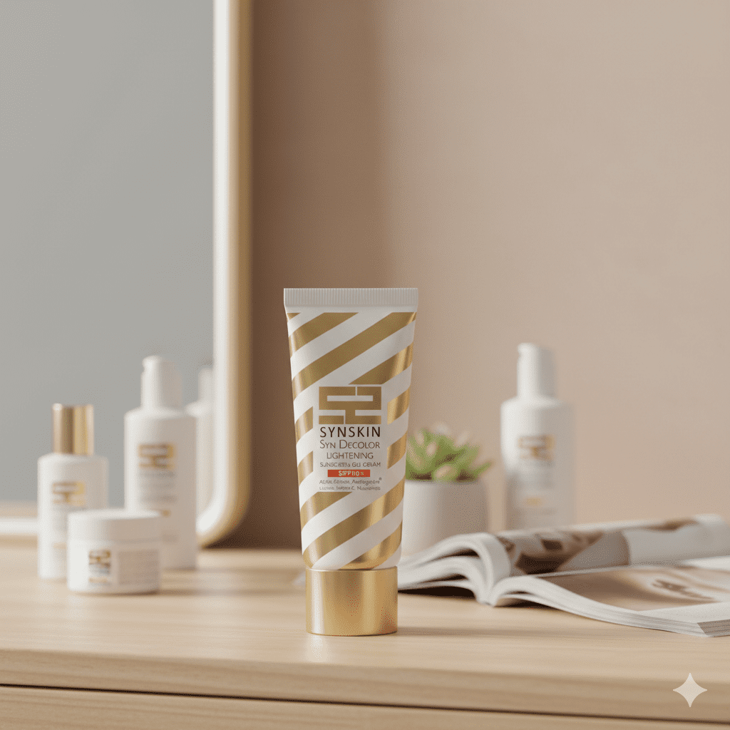 ژل کرم ضد آفتاب روشن کننده فاقد چربی spf50 40 میل ساین اسکین 1