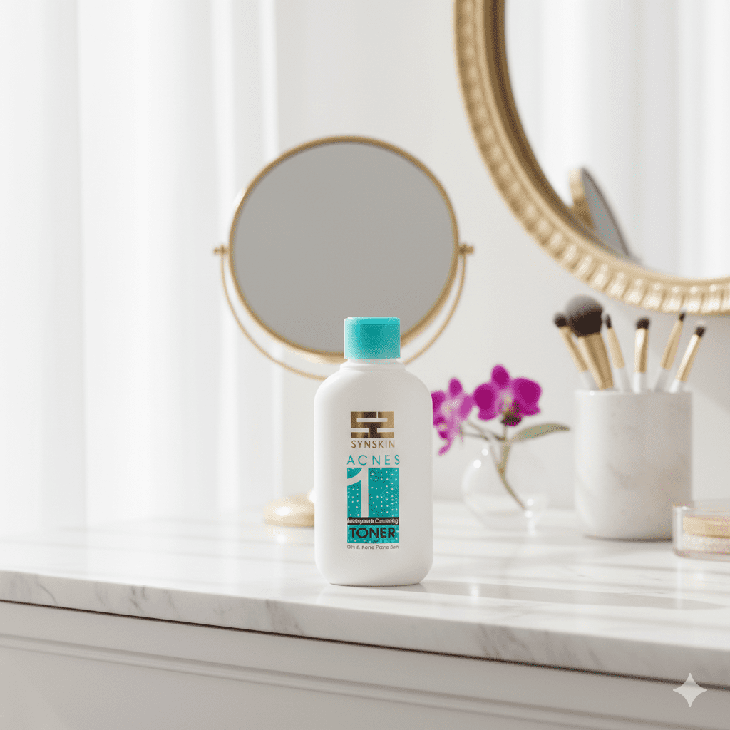 تونر تنظیم کننده چربی و جمع کننده منافذ اکنس 1 ساین اسکین 1 Gemini Generated Image ttml2zttml2zttml