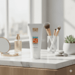 ژل کرم ضدآفتاب اکنس SPF50 ساین اسکین