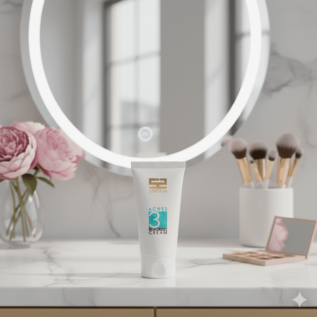ژل کرم ضد جوش فاز مزمن آکنس 3 ساین اسکین 1 Gemini Generated Image vdmc80vdmc80vdmc