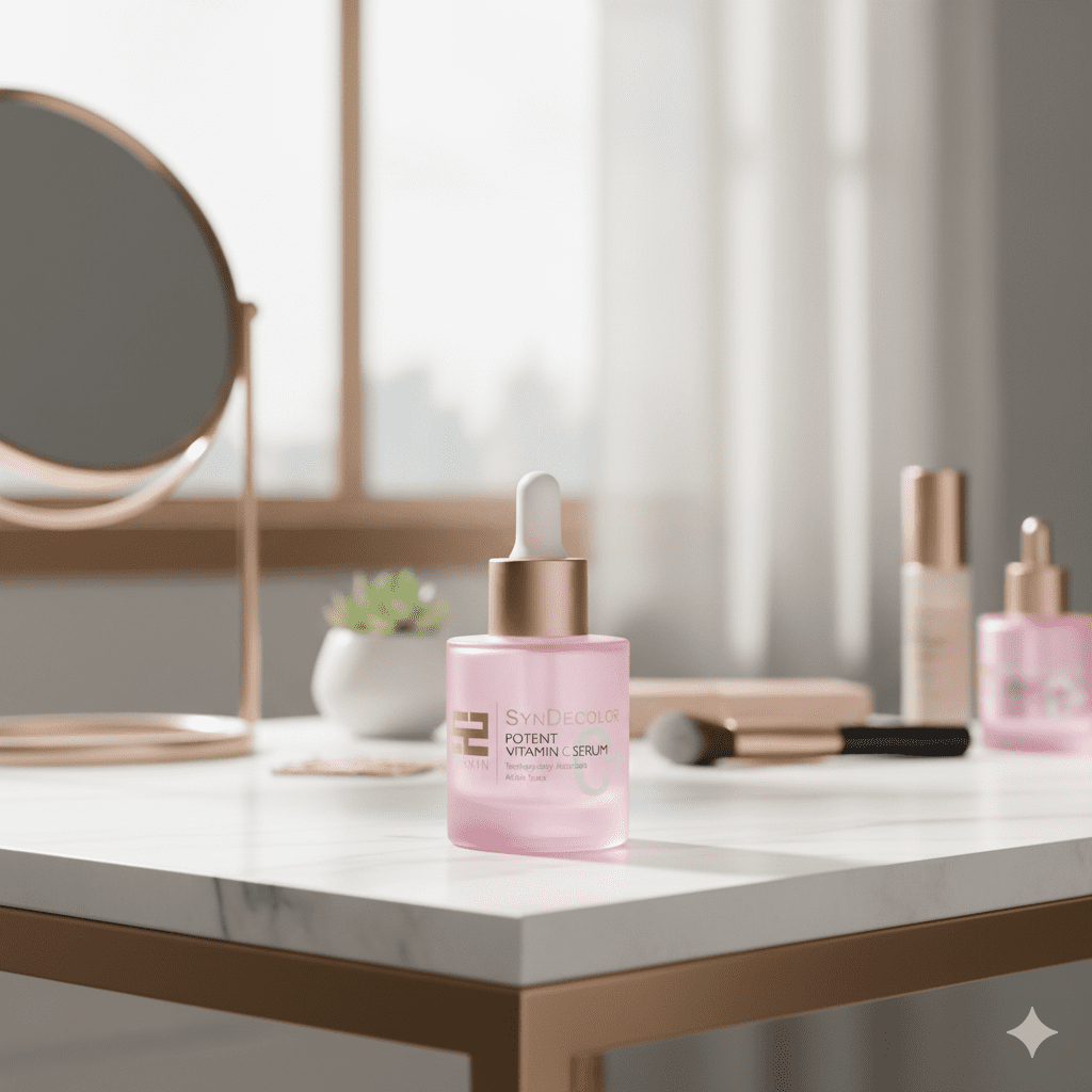 سرم روشن کننده پوست ساین دی کالرحاوی ویتامین سی ساین اسکین 1