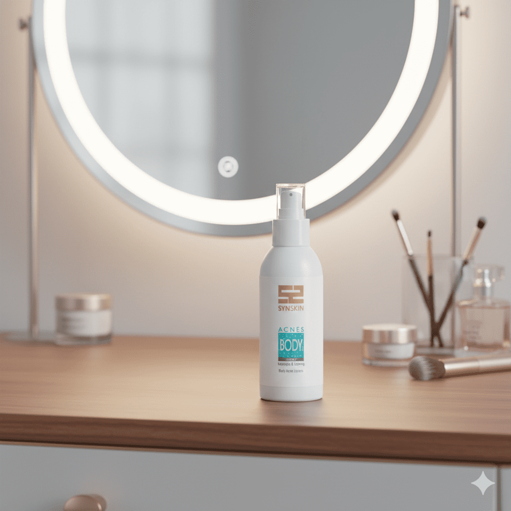 Gemini_Generated_Image_wz7341wz7341wz73 اسپری بدن ضد جوش ساین اسکین - Image 1