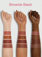 رژ لب مگا قهوه ای-براونی مدل Brownie Stack شیگلم SHIGLAM - Image 5