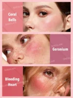 پالت رژگونه FLORAL FLUSH مدل Blushing Bouquet شیگلم SHIGLAM - Image 7