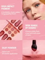 پالت رژگونه FLORAL FLUSH مدل Blushing Bouquet شیگلم SHIGLAM