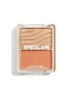 پالت هایلایتر و رژ گونه مدل GLAM 101 HYBRID شیگلم SHIGLAM