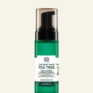 پاک کننده کف کننده پوست درخت چای بادی شاپ The Body Shop