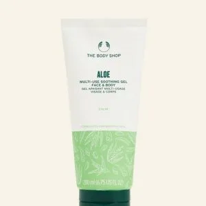 ژل تسکین دهنده صورت و بدن چند منظوره آلوئه ورا بادی شاپ The Body Shop
