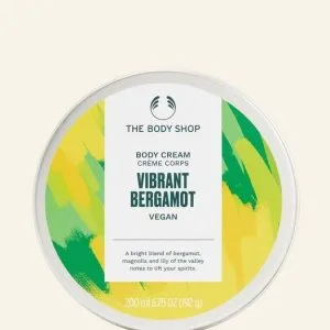 کرم بدن Vibrant Bergamot بادی شاپ The Body Shop