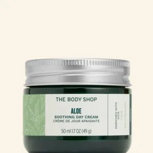 کرم روز تسکین دهنده آلوئه ورا بادی شاپ The Body Shop