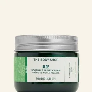 کرم شب آرامش بخش آلوئه ورا بادی شاپ The Body Shop