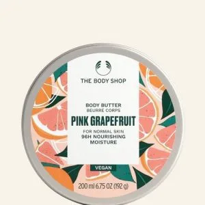 کره بدن گریپ فروت صورتی بادی شاپ The Body Shop