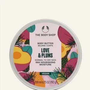کره بدن مدل Love & Plums بادی شاپ The Body Shop