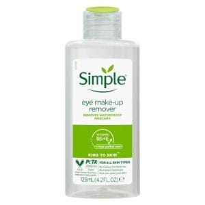 محلول پاک کننده آرایش چشم سیمپل Simple