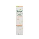 کرم ضد آفتاب مرطوب کننده تریپل پروتکت SPF 30 سیمپل Simple