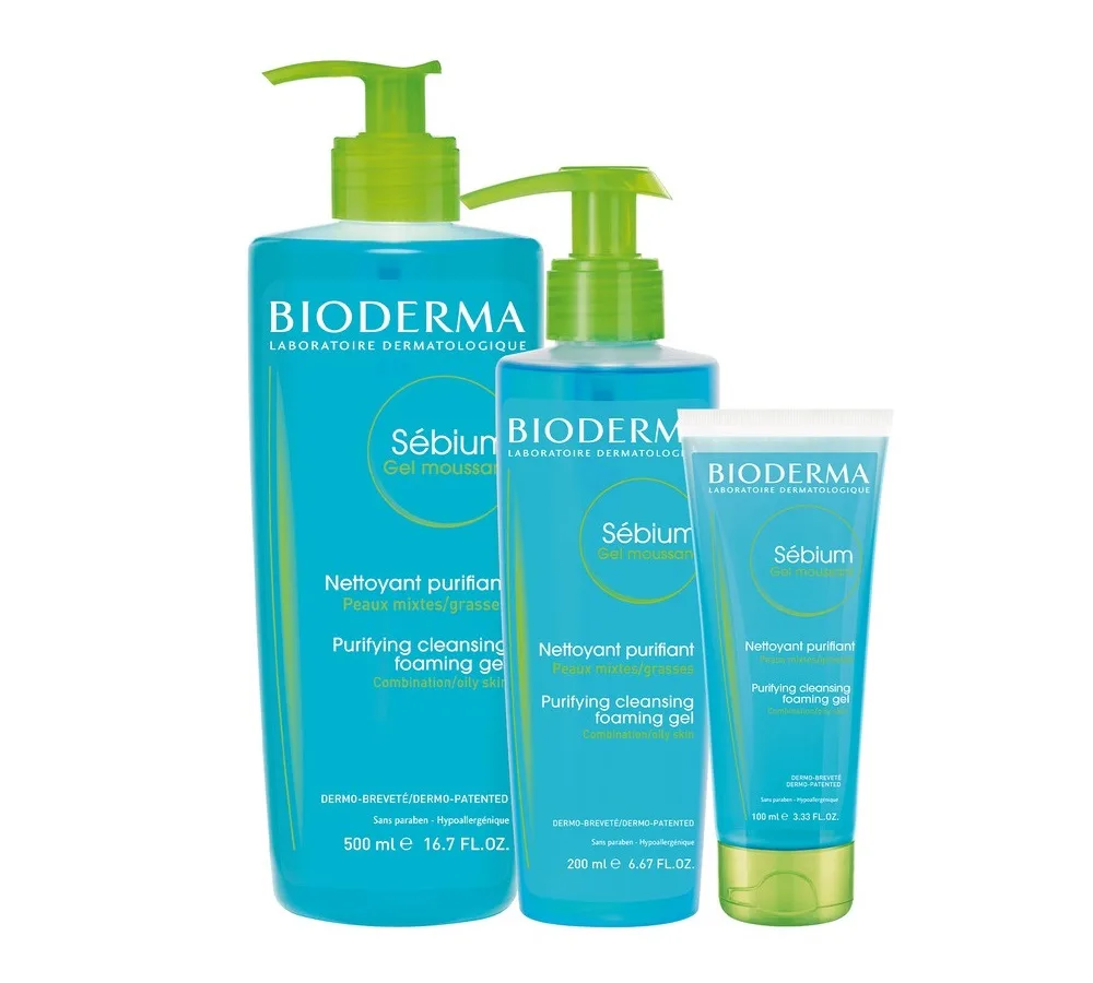ژل شستشوی بایودرما پوست چرب Bioderma 1 Bioderma sebium gel moussant 200ml 6