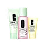 ست سه مرحله ای پوست مختلط تا چرب کلینیک Clinique