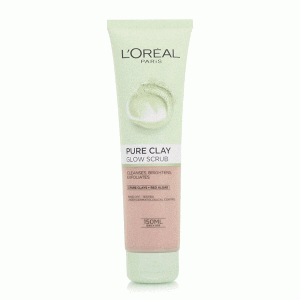 ژل اسکراب خاک رس Pure Clay لورال Loreal