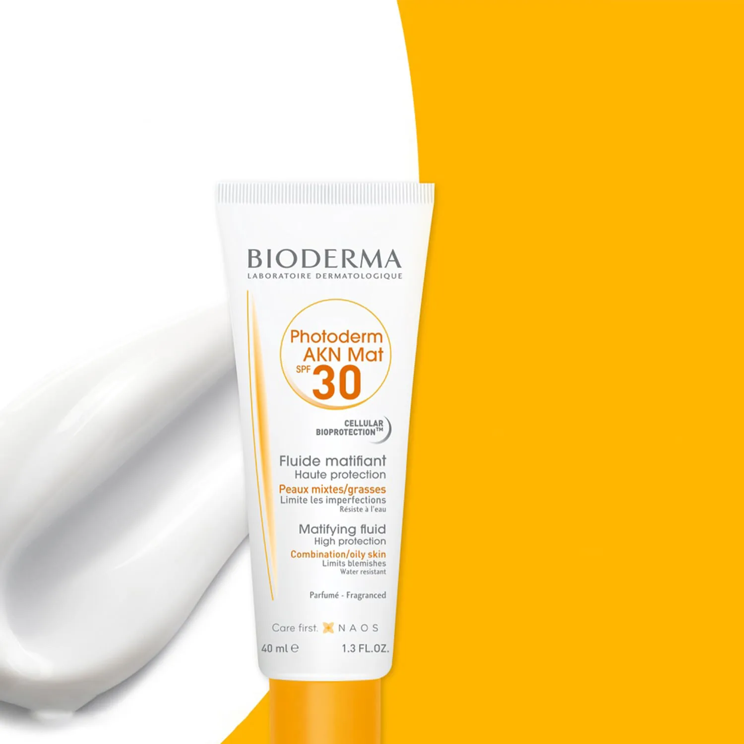 ضد آفتاب فلوییدی Photoderm AKN Mat پوست های چرب بایودرما Bioderma 1 bioderma photoderm aknmat spf30 a min