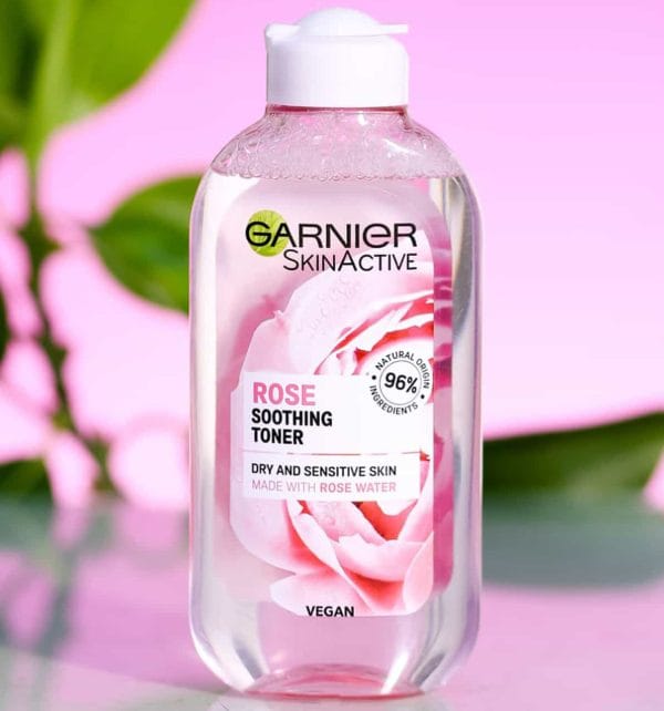 garnier skin naturals rose toner10 min