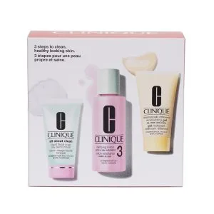 ست سه مرحله ای پوست مختلط تا چرب کلینیک Clinique