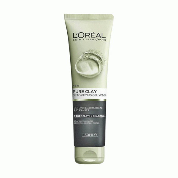 ژل پاک کننده و سم زدا خاک رس Pure Clay لورال min