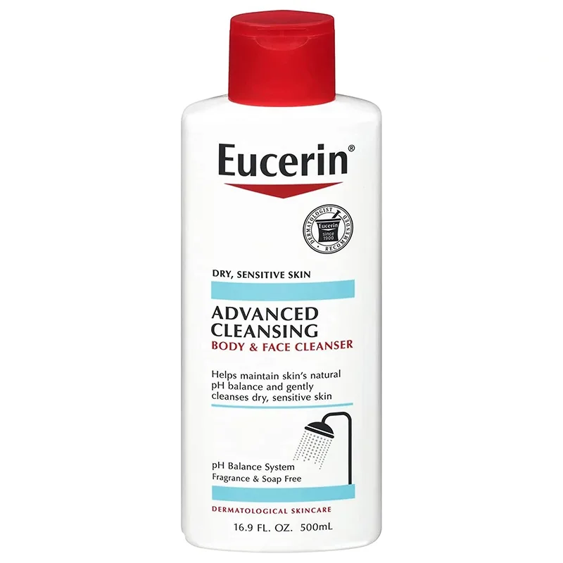 Eucerin-BodyFaceCleanser-min شوینده صورت و بدن اوسرین Eucerin - Image 1