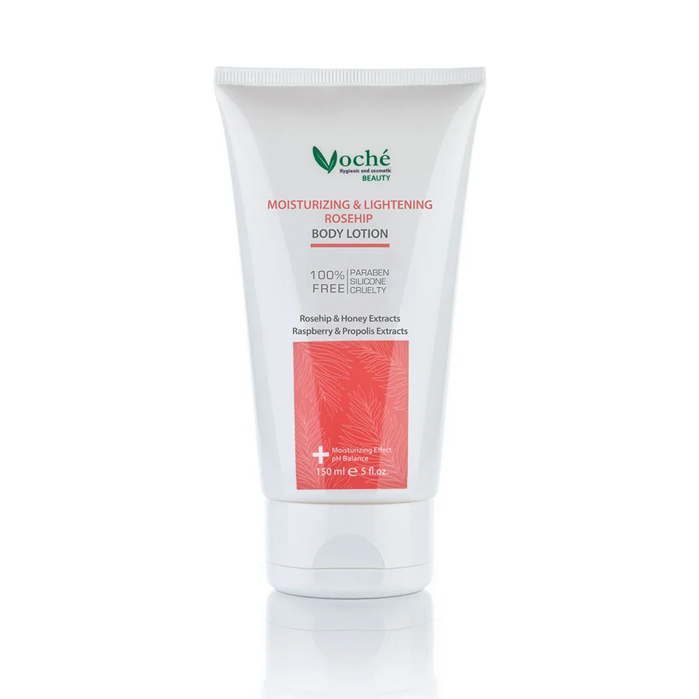 body-lotion-moisturizing لوسیون مرطوب کننده و شفاف کننده بدن وچه Voche - Image 1